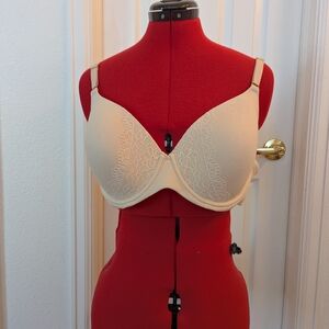 Soma Cream Full Coverage T-Shirt Bra with Seamless Design